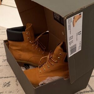 Timberland Women's Brown Combat Boots